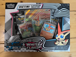 Pokemon Black Bolt White Flare Victini Illustration Collection Sealed - Image 1