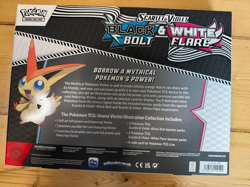Pokemon Black Bolt White Flare Victini Illustration Collection Sealed - Image 2