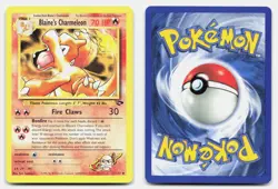 Blaine's Charmeleon 31/132 Uncommon Gym Challenge Pokemon Unlimited LP - Image 3
