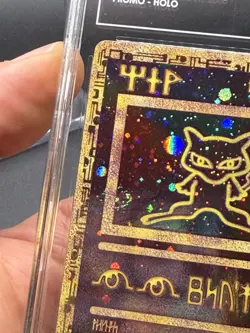Ancient Mew Holo Promo TAG 7 Essence of SWIRL Pokemon TCG REGRADE Candidate - Image 1