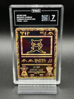 Ancient Mew Holo Promo TAG 7 Essence of SWIRL Pokemon TCG REGRADE Candidate - Image 2