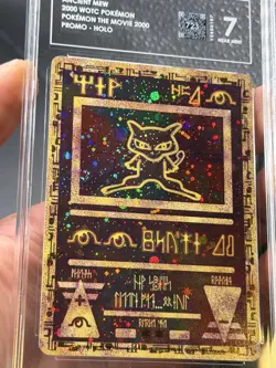 Ancient Mew Holo Promo TAG 7 Essence of SWIRL Pokemon TCG REGRADE Candidate - Image 4