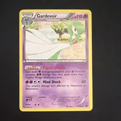 Gardevoir 57/99 LP Holo Pokemon Next Destinies Rare BW - Image 1