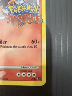 Pokemon TCG Heatran 4/16 Pokemon Rumble Promo Regular EN MP - Image 4