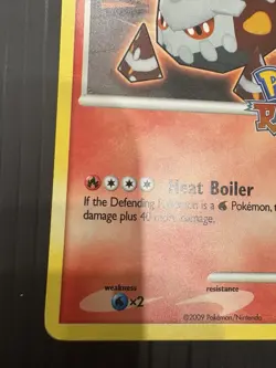 Pokemon TCG Heatran 4/16 Pokemon Rumble Promo Regular EN MP - Image 5