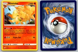 Ninetales 16/181 Team Up Rare Pokemon NM - Image 3