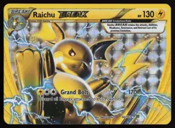 Raichu BREAK 50/162 MP - Pokemon XY - BREAKthrough Rare BREAK - Image 1
