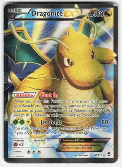 Dragonite EX Furious Fist XY - Pokemon TCG 108/111 - Image 1