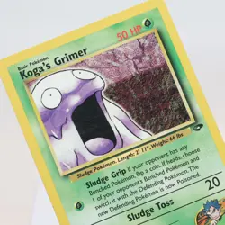 Pokemon TCG - Koga's Grimer 78/132 Gym Challenge Common WOTC - MP - Image 1