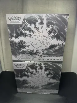 Pitch Black Pokemon Center ETB With Protective Cases - Lot Of 2 - Image 1