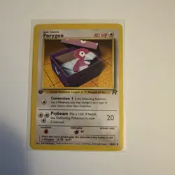 1995 Pokemon Porygon 1st Edition RARE 48/82 NM - Image 1