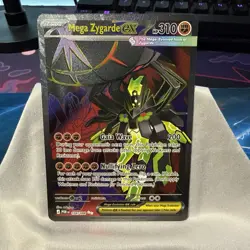 Pokemon TCG Mega Zygarde EX 104/088 Secret Rare Holo Eng - Image 1