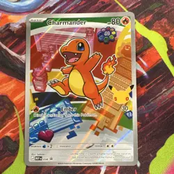 Pokemon TCG Charmander Mega Evolutions Promo Holo 038 EN Basic 60HP - Image 1