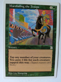 Marshaling the troops Portal 3K MTG NM Free shipping with tracking - Image 1