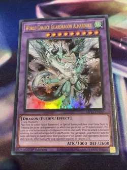 Yu-Gi-Oh! TCG World Chalice Guardragon Almarduke MP25-EN285 Ultra Rare NM/M - Image 1