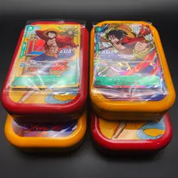 Monkey D. Luffy One Piece Tin Vol.3 TS03 Asia JP Set of 2 - Promos and Tins only - Image 1
