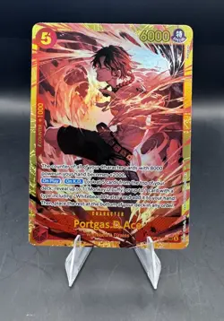 Portgas D. Ace SEC OP16-118 by ONE PIECE The Time of Battle English NM - Image 1