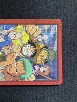 One Piece Carddass Hyper Battle Luffy H10 Holo Bandai 2001 Japan Vintage - Image 3