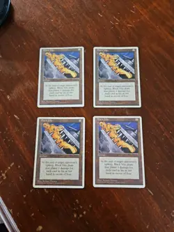 MTG 4th Edition Black Vice X4 - Image 1
