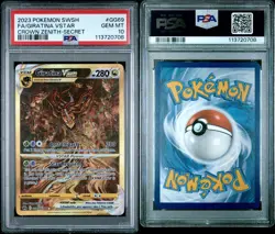 Pokemon Giratina VSTAR GG69/GG70 Galarian Gallery Crown Zenith PSA 10 Gem Mint - Image 3