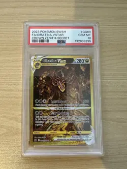 Pokemon TCG Giratina VSTAR Crown Zenith GG69/GG70 PSA 10 Gem Mint - Image 1