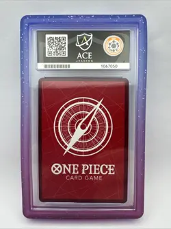 One Piece TCG - Monkey D. Luffy Leader - P - 3rd Anniversary Stamped Promo Ace 9 - Image 2
