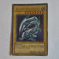 Konami Blue-Eyes White Dragon SDK-E001 Yu-Gi-Oh! TCG 1996 Monster 3000/2500 - Image 1