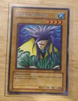 Yu-Gi-Oh! TCG Aqua Madoor Legend of Blue Eyes White Dragon LOB-027 Unlimited... - Image 1