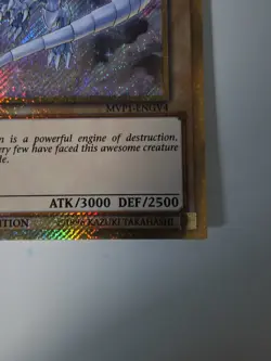 Yu-Gi-Oh! TCG Blue-Eyes White Dragon MVP1-ENGV4 Gold Secret Rare Limited Edition - Image 3