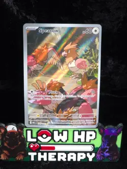 Spearow 151/132 Illustration Rare Holo Mega Evolution Pokemon English NM - Image 1