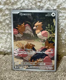 Nintendo Spearow 151/132 MEG: Mega Evolution Illustration Rare Holo Full Art - Image 1