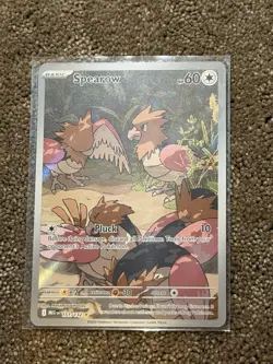 Nintendo Spearow 151/132 MEG: Mega Evolution Illustration Rare Holo Full Art - Image 2
