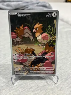 Spearow - 151/132 - Illustration Rare - Mega Evolution - Pokemon Card - NM/M - Image 1