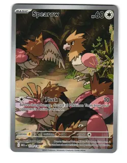 SPEAROW 151/132 ILLUSTRATION RARE MEGA EVOLUTION POKEMON NM 2025 - Image 2