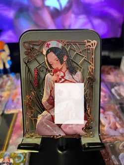 Boa Hancock Girls Party Metal Card CCG Random Serial Goddess Story - Image 1