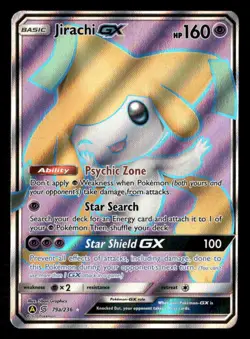 Jirachi GX - 79a/236 - Ultra Rare - Unified Minds - Pokemon Card - NM/M - Image 1