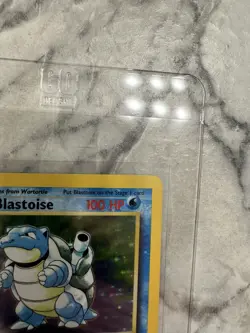 Pokemon TCG Blastoise 2/102 Base Set Holo Rare 1999 English WOTC 🔥PSA Worthy🔥 - Image 3