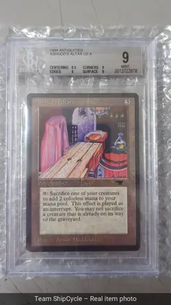 MTG Antiquities Ashnods Altar BGS 9 Mint G2U - Image 2