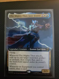 The Mighty Thor, Jane Foster (Extended Art) Marvel Super Heroes Foil - Image 1