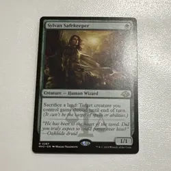 Wizards of the Coast MTG Sylvan Safekeeper 0287 MH3 Rare Foil Borderless Eng - Image 1