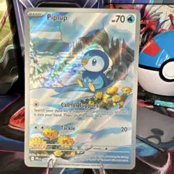 Piplup 098/094 Me02 Phantasmal Flames Illustration Rare Holo 70 HP English - Image 1