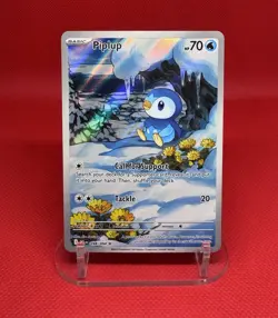 Pokemon TCG Piplup Me02: Phantasmal Flames 098/094 Illustration Rare Holo - Image 1