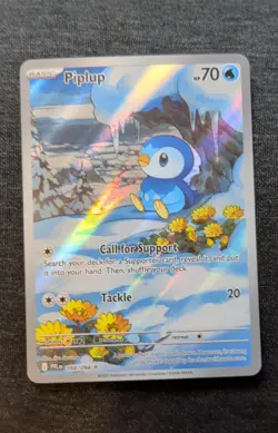 Piplup 098/094 Me02: Phantasmal Flames Holo - Image 1