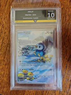 Piplup 098/094 Me02: Phantasmal Flames Holo - Image 1