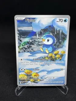 Pokemon TCG Phantasmal flames IR Piplup 098/094 English 2025 - Image 1