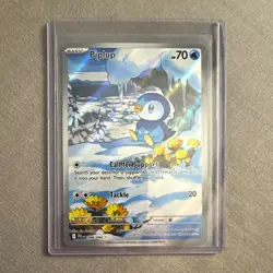 Pokemon TCG Me02: Phantasmal Flames Piplup 098/094 Illustration Rare Holo - Image 1
