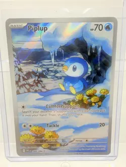 The Pokemon Company Piplup 098/094 Me02 Phantasmal Flames Reverse Holo EN - Image 1