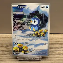 Piplup 098/094 Near Mint Phantasmal Flames Illustration Rare Pokemon - Image 1