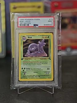 PSA 9 Muk 13/62 - 1st edition Holo - Fossil - Pokemon Cards TCG - Image 1