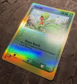 Treecko Reverse Holo Card 75/109 Ex Ruby and Sapphire Base Pokemon - Image 3
